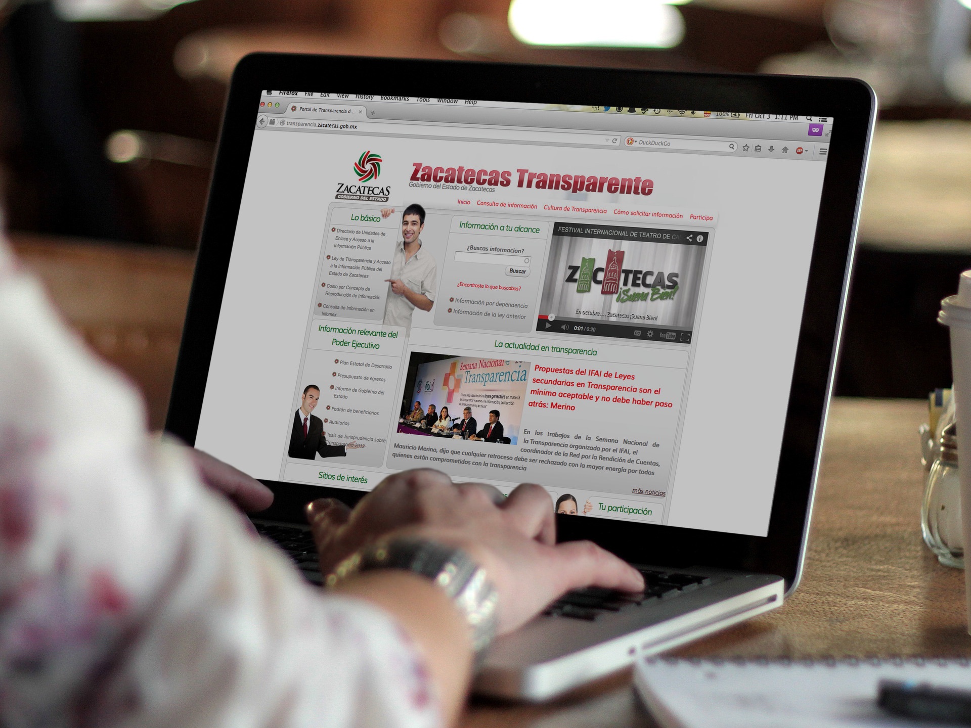 Zacatecas transparency